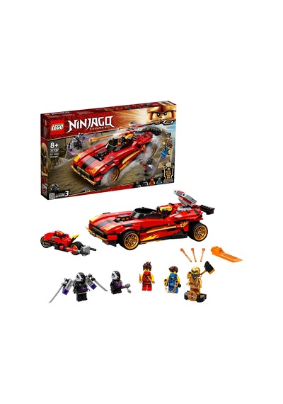 Ninjago Legacy X-1 Ninja Turbo Otomobili Leg