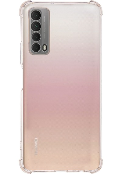 Huawei P Smart 2021 Kapak Silikon Antishock Köşe Korumalı Airbag Şeffaf Kılıf