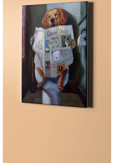Webstyle Sayılarla Boyama Seti Kasnaklı Entel Köpek 60 X 75 Cm