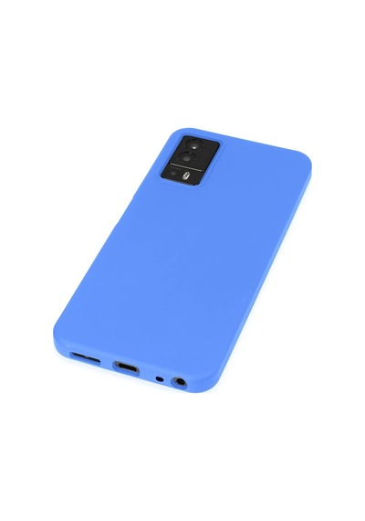 General Mobile Gm 23 Kılıf First Silikon - Mavi 0.2M-Çok Renkli