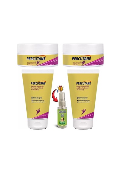 Sh Percuadet 2şerli Set: Tüp + Kavanoz Kapsikum Arnika Montana Dulavratotu Kökü Kremi 50ml + Çörekotu Yağı Vücu