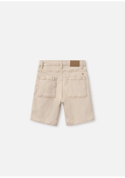 Erkek Çocuk Twill Şort Krem 6206 Krem