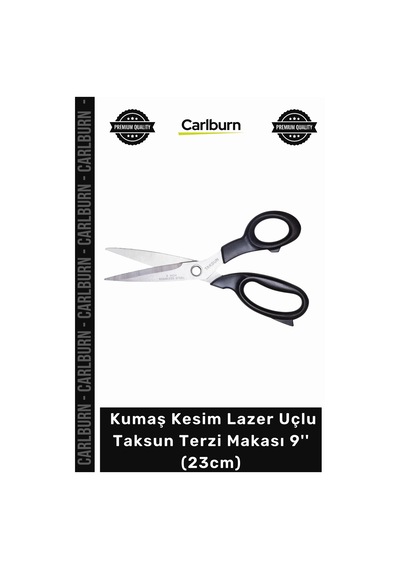Özel Üretim Profesyonel Kumaş Kesim Lazer Uçlu Çelik Ağızlı Sağlam Taksun Terzi Makası 9'' 23cm