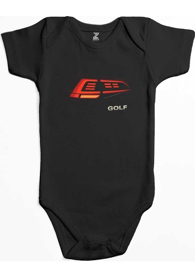 Zepplin Giyim Volksvagen Stop Far Siyah Bebek Body Zıbın