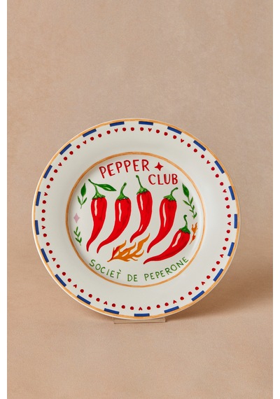 Karaca Pepper Club Pasta Tabağı 19 Cm Mavi