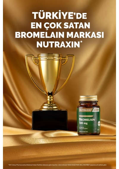 Nutraxin Bromelain 60 Kapsül 2 Adet