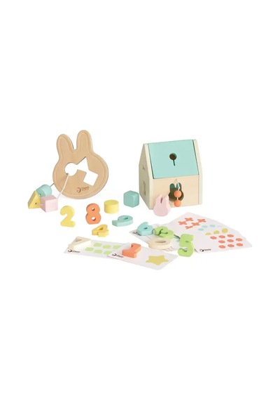Classic World Ahşap Bebek Aktivite Seti 10029