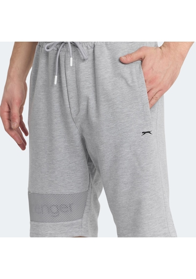Slazenger NUKA Erkek Cepli Kapri Gri Şort