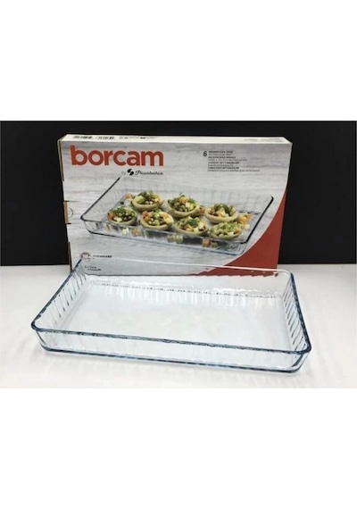Paşabahçe 59984 Borcam Fırın Tepsisi 37 x 24 CM 2850 CC