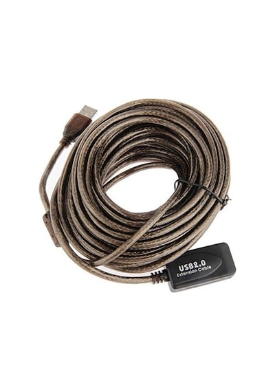 Alfais Al-4637 Aktif Usb Uzatıcı Uzatma Kablosu 10 Metre