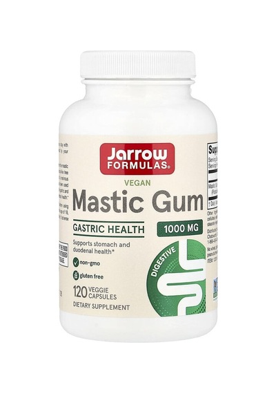 Jarrow Formulas, Vegan Mastic Gum, 120 Veg Capsules 500 Mg Per Capsule
