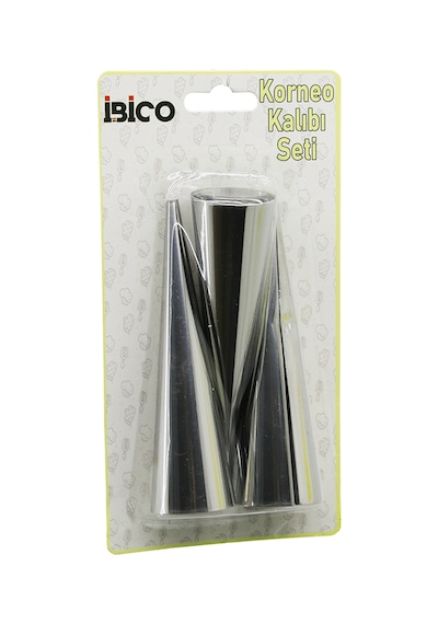 Metal Pasta Dekorasyon Kalıbı 3lü Çap 3.4 Cm X 12 Cm Diğer