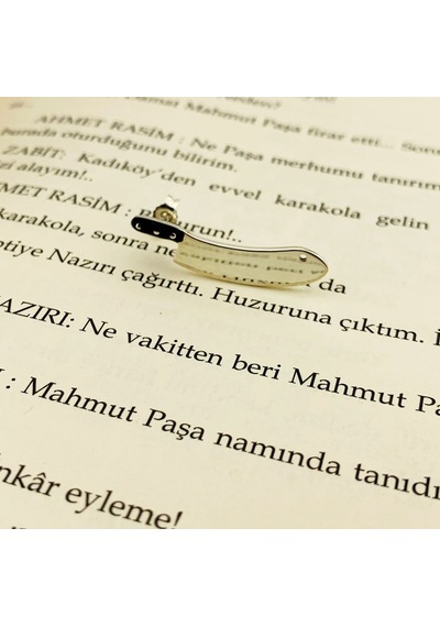 Gümüş Zırh Bıçak Tek Küpe Bg-Kp-181