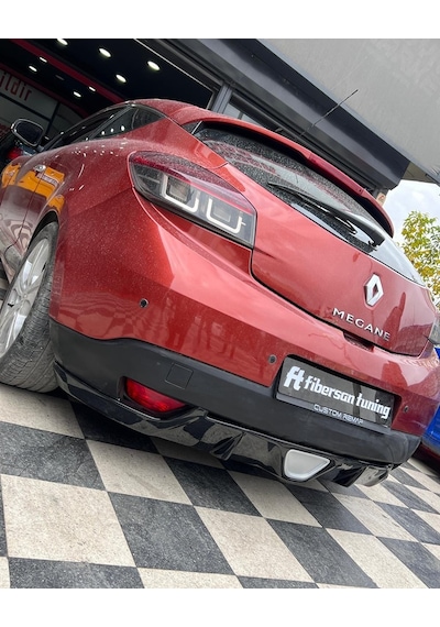 Megane 3 Coupe Arka Tampon Eki