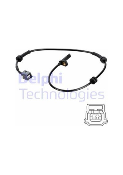Delphi Ss20774 Abs Sensörü Ön Sağ-sol Renault Kadjar 15-nissan Qashqai Iı 13-1.2tce 1.3tce 1.5dcı 1.6dcı 479104ea0a