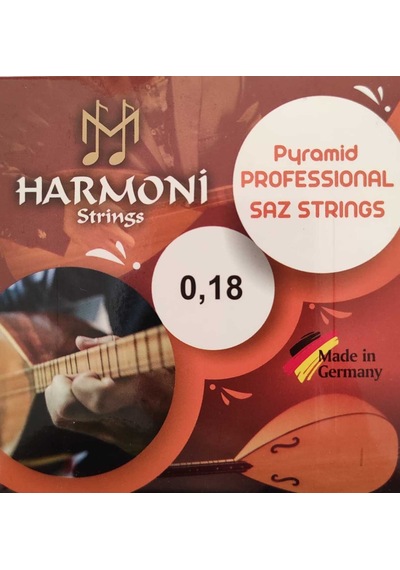 Harmoni Strings Hrm18P Pyramid Kısa Sap Saz Bağlama Teli Takım Pr