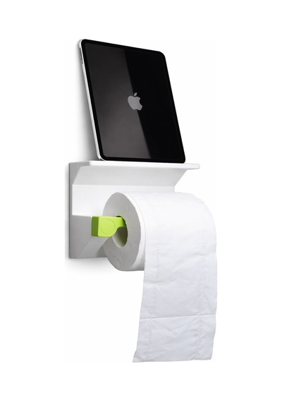 Raflı Duvara Monte Tuvalet Kağıdı Askılığı Telefon & Yedek Rulo Koyma Alanlı Modern Banyo Aparatı Çok Renkli
