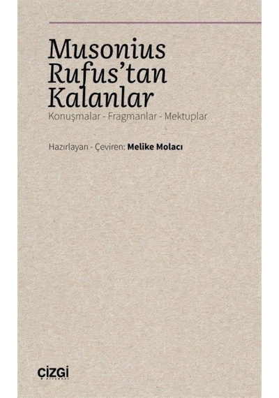 Musonius Rufus'Tan Kalanlar 9786051966373
