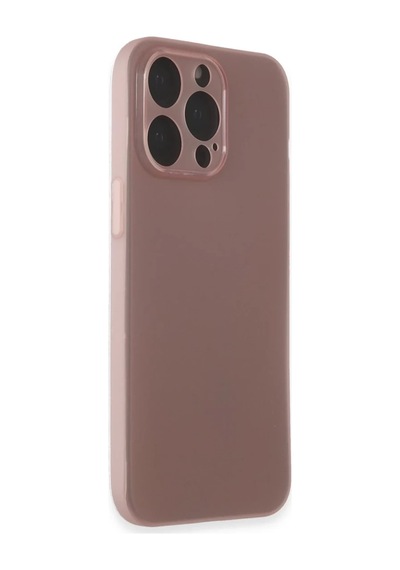 Bezos İphone 15 Pro Uyumlu Kılıf Puma Silikon - Pembe Dmc
