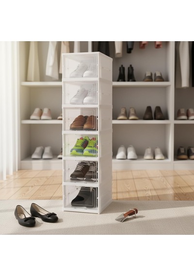 6 Katlı, Katlanabilir Ayakkabılık, Taşınabilir Çok Amaçlı, Geniş, Katlanabilir Dolap Ve Raf, Katlanır Taşınabilir Premium Portatif Organizer Ayakkabılık 25,5cm X 34,5cm X 105,5cm Beyaz Çok Renkli 6 Katlı, Katlanabilir Ayakkabılık, Taşınabilir Çok Amaçlı, Geniş, Katlanabilir Dolap Ve Raf, Katlanır Taşınabilir Premium Portatif Organizer Ayakkabılık 25,5cm X 34,5cm X 105,5cm Beyaz Çok Renkli