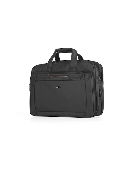 Ççs 71241 Omuz Askılı Laptop Ve Evrak Çantası Siyah Çok Renkli
