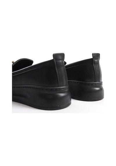 Daxtors D602 Günlük Ortopedik Garantili Kadın Loafer Ayakkabı Siyah
