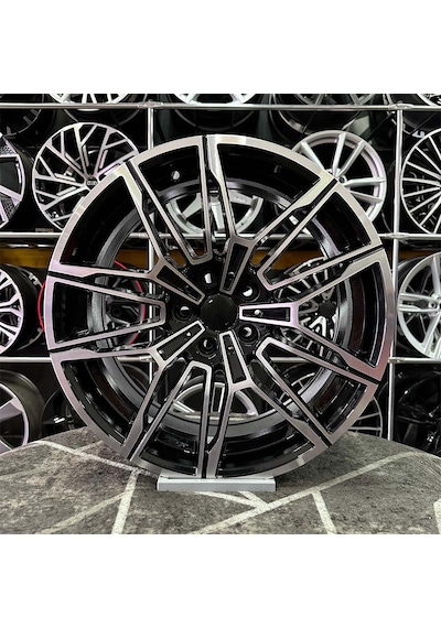 20 İnç 5x112 G20 G30 Siyah Elmas Kesim Jant Modeli Bmw 4 Adet
