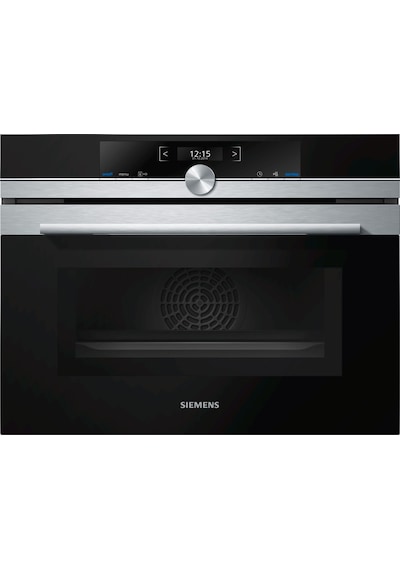 Siemens iQ700 CM633GBS1 45 LT Ankastre Fırın Siyah