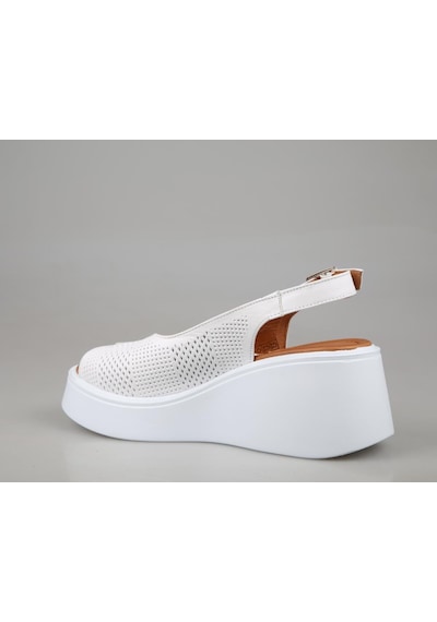 Pierre Cardin Pc-54587 Beyaz Kadın Topuklu Ayakkabı Beyaz