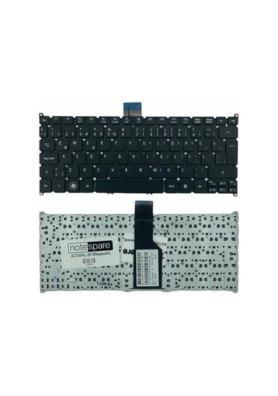 Acer İle Uyumlu Kb.ı100a.207, Kb1097, Kbı100a222, Nsk-r10pw 0u Notebook Klavye Siyah Tr