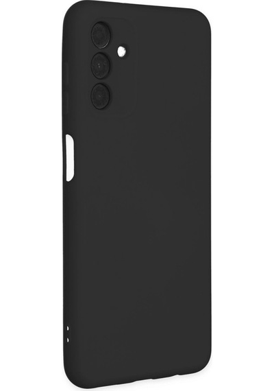 Samsung Uyumlu Galaxy A04s Kılıf Nano İçi Kadife Silikon Siyah\