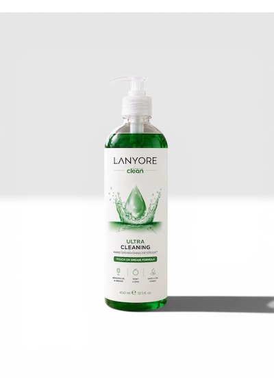 Lanyore Clean Ultra Cleaning Elde Bulaşık Deterjanı 400 Ml
