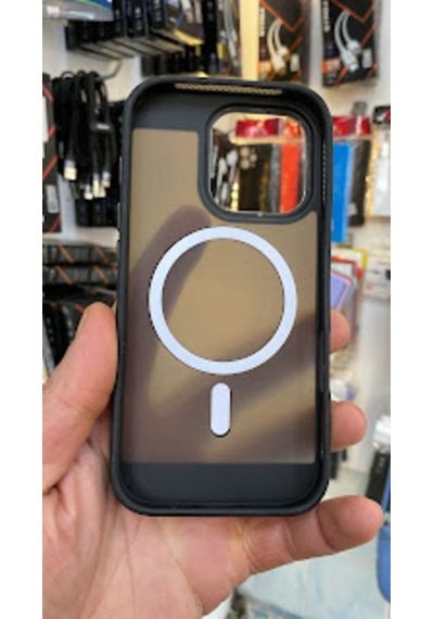 Apple iPhone Uyumlu  16 Pro Kamera Korumalı Mat Magsafe Wireless Şarj Destekli Renkli 45673