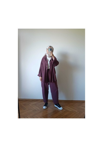 Hiera Bordo Keten Takım Bordo - 751769597 Bordo - 751769597 Bordo