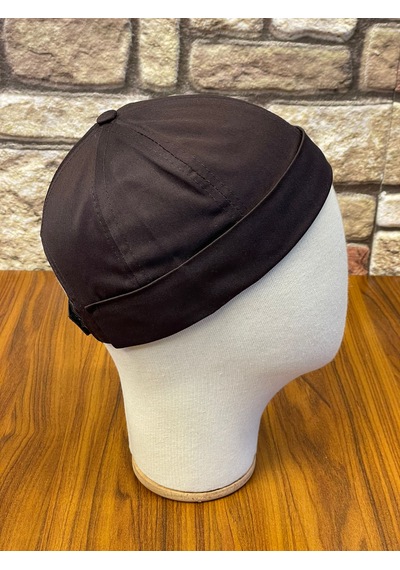 Hamze Docker Hip Hop Snapback Rapper Model Gabardin Şapka Acı Kahverengi