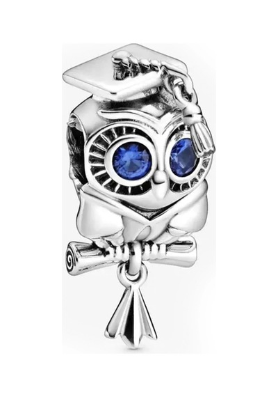 Nur Silver Baykuş Gümüş Charm Nur-bl00236