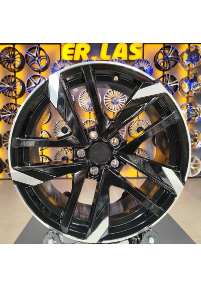 4 Adet Dy-707 7.5 17 5 108 Et34 67.1 Black Mack Jant Takım