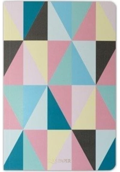 Geometrik Yazılı Twins 2 Defter Takım - Null