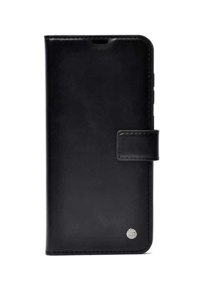 Tr Xiaomi Poco C40 Uyumlu Kılıf Kardeluxe Kapaklı Cüzdanlı Deri Kılıf - Siyah