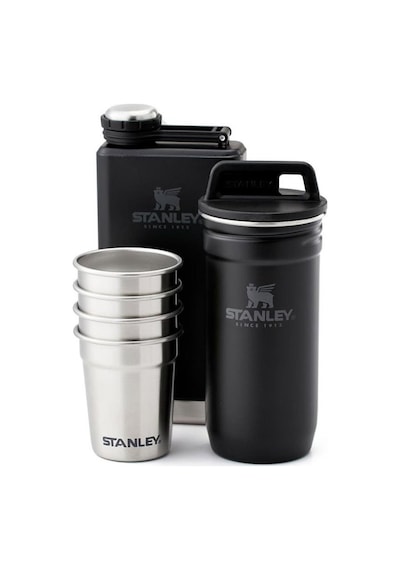 Stanley Unisex Termos Stan Adv Gift Box Shot Gl St H.Grn +Flask-E