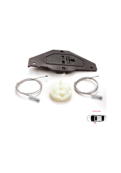 Ön Sol Cam Kriko Set Peugeot Partner Berlingo 2 B9 2008-2018 İçin Standart