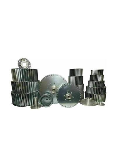 Çap 140 Boy 90 Delik 14 Mm Sol Yön Radyal Fan Pervanesi