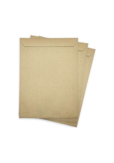 Zarf A4 Boyutunda Kraft Torba Zarf 24x32 Cm - 50 Adet