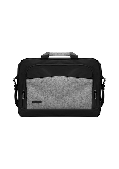 Addison 300803 15.6 Siyah/gri Bold Bilgisayar Netbook Çantası Addison Gri-Siyah