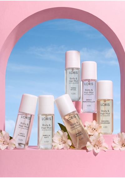 K-284 Spicy Flower Hair & Body Mist Portakal Çiçeği, Yasemin Ve Vanilya Kokulu Saç Ve Vücut Spreyi 95 Ml