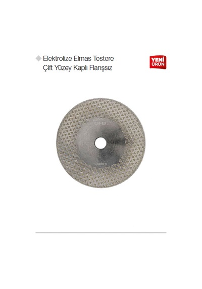 Gfb 2399 Elektrolize Elmas Testere 180 Mm