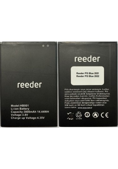 Reeder P13 2021 Batarya