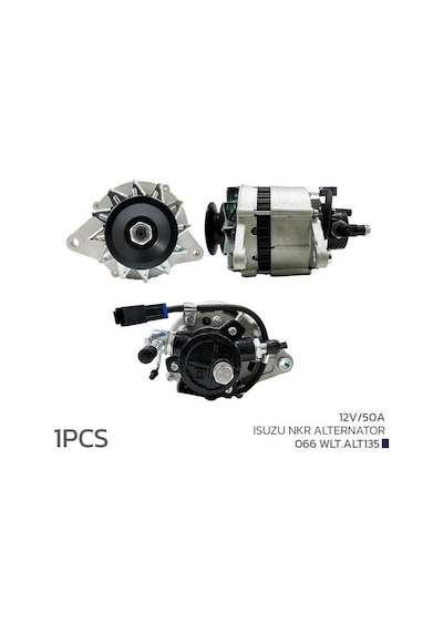 Voltech 066wlt.alt135 - Alternatör 12v 50a Isızu Nkr