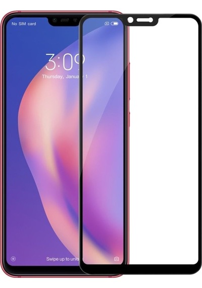 Xiaomi Mi 8 - Lite 6D Ekranı Tam Kapatan Esnek Nano Kırılmaz Cam