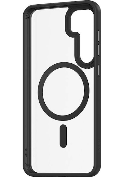 Galaxy S25 Plus Kılıf M-safe Şarj Uyumlu Şeffaf Arka Yüzey Benks Magclap Tpu Çerçeve Kapak Siyah